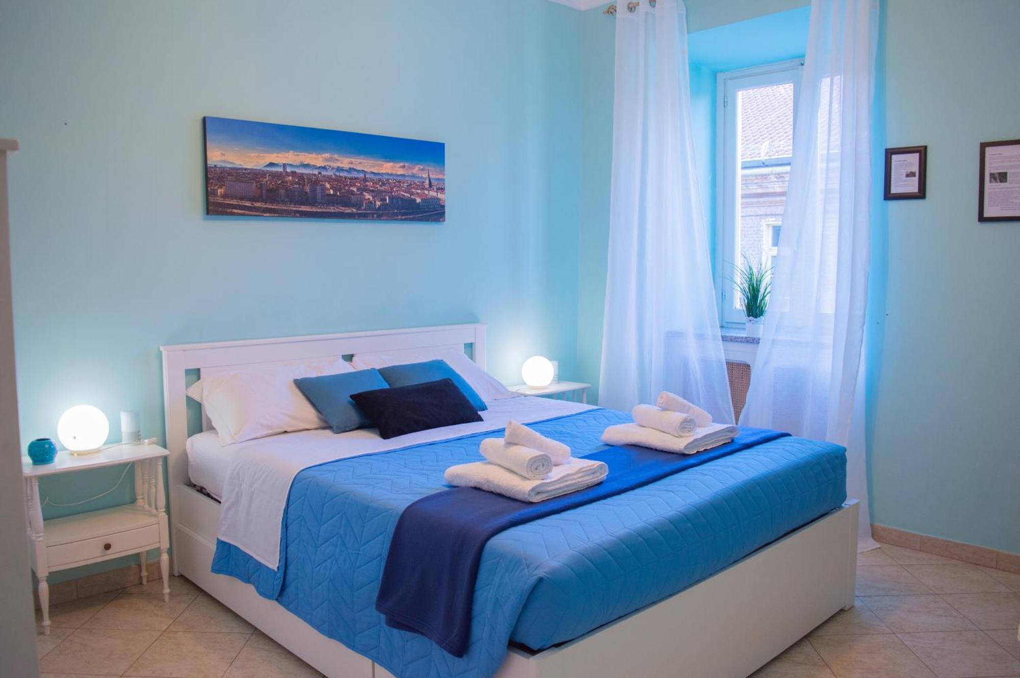H7 Attico Blu Quadrilatero Romano Pochi Passi Dal Museo Egizio Apartamento Turim Exterior foto
