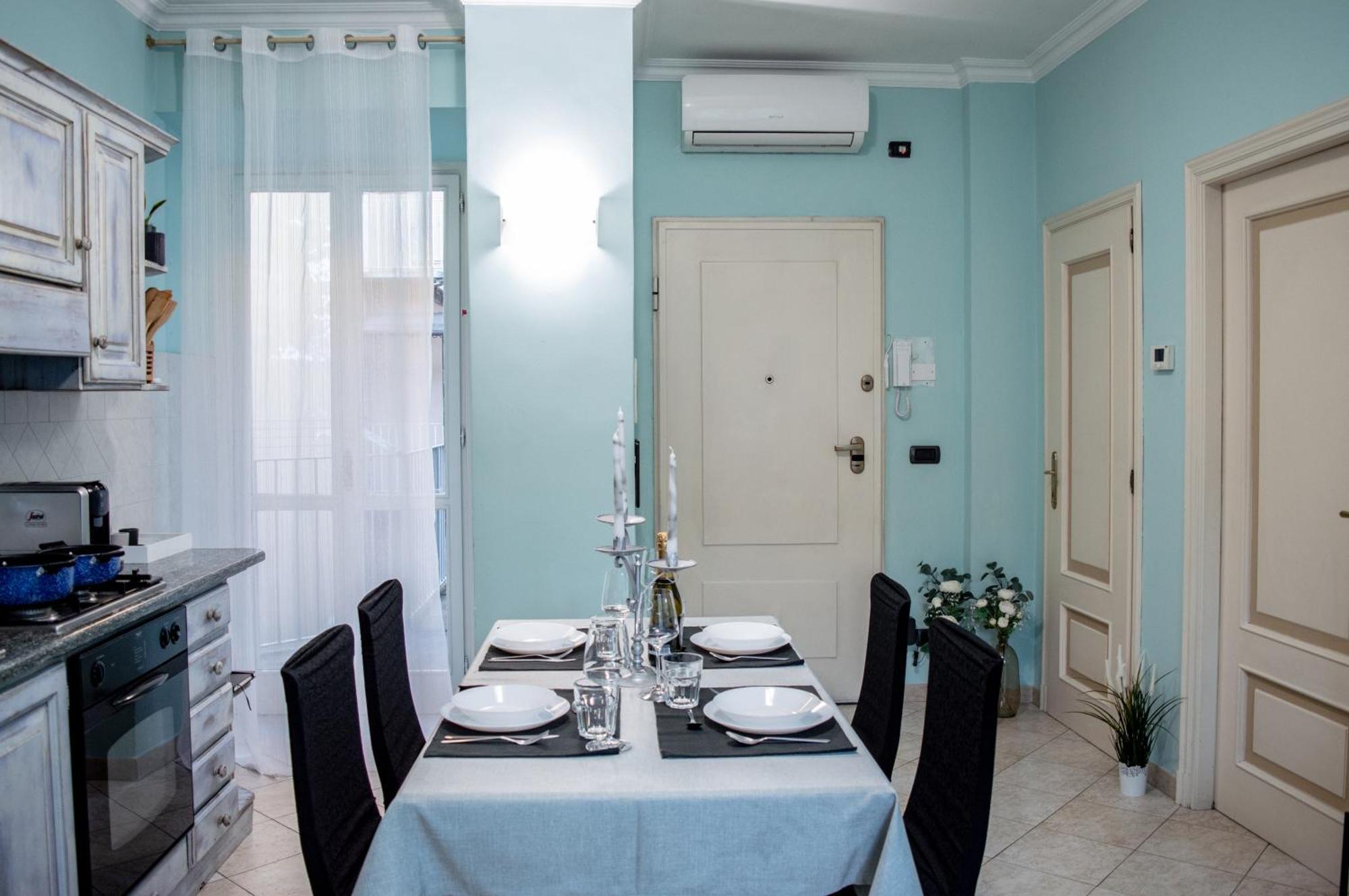 H7 Attico Blu Quadrilatero Romano Pochi Passi Dal Museo Egizio Apartamento Turim Exterior foto