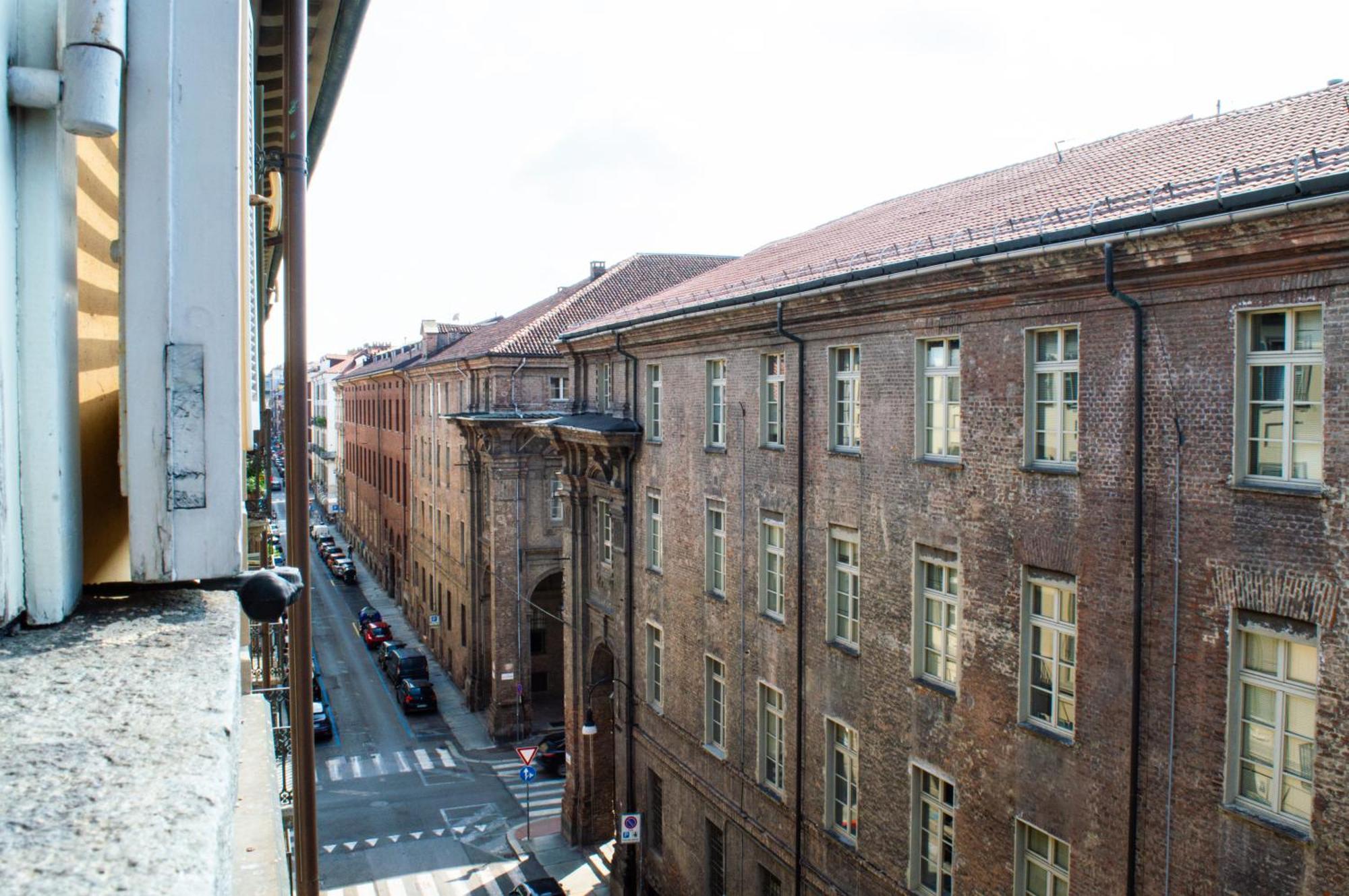 H7 Attico Blu Quadrilatero Romano Pochi Passi Dal Museo Egizio Apartamento Turim Exterior foto